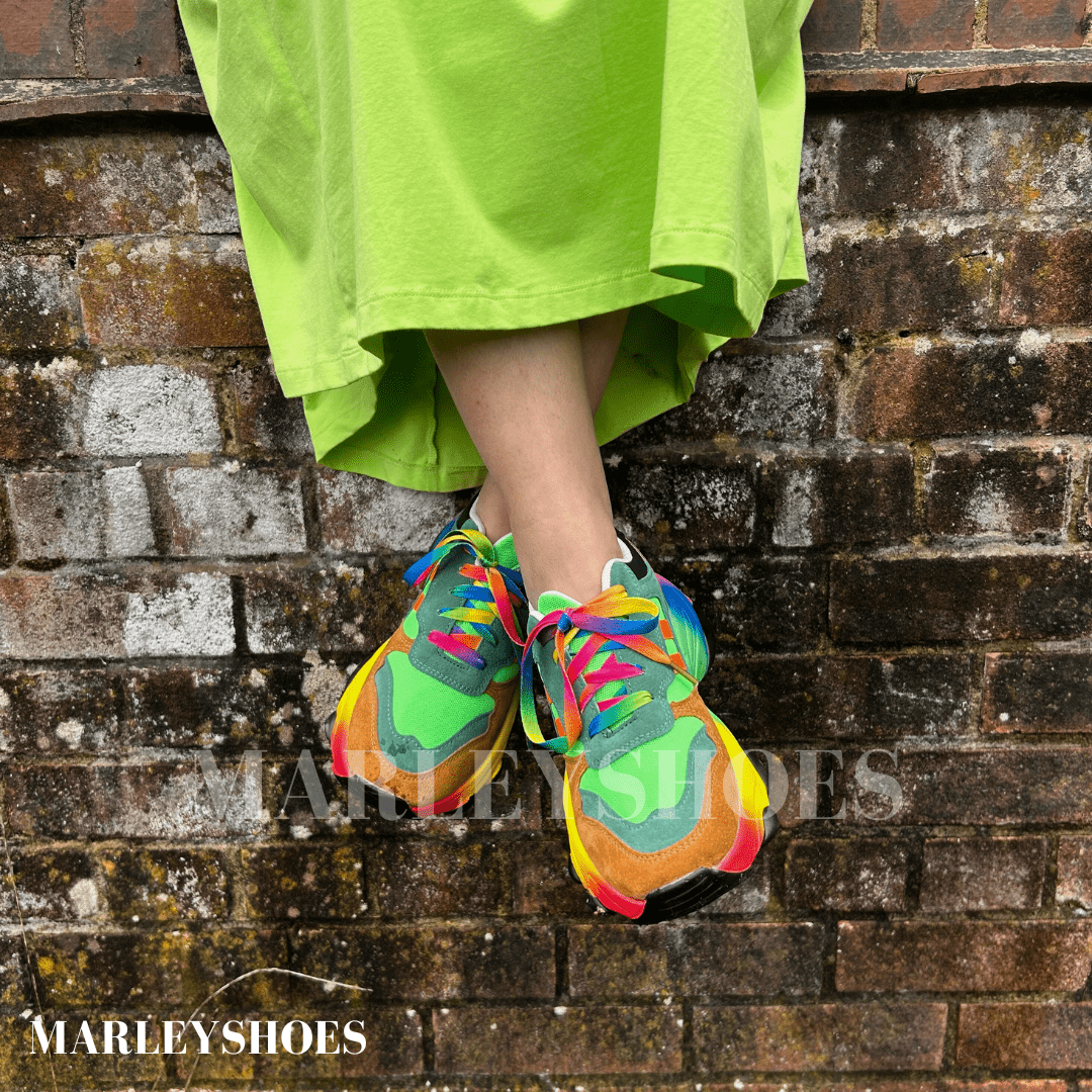 MarleyShoes™ | Orthopaedic Rainbow Shoes