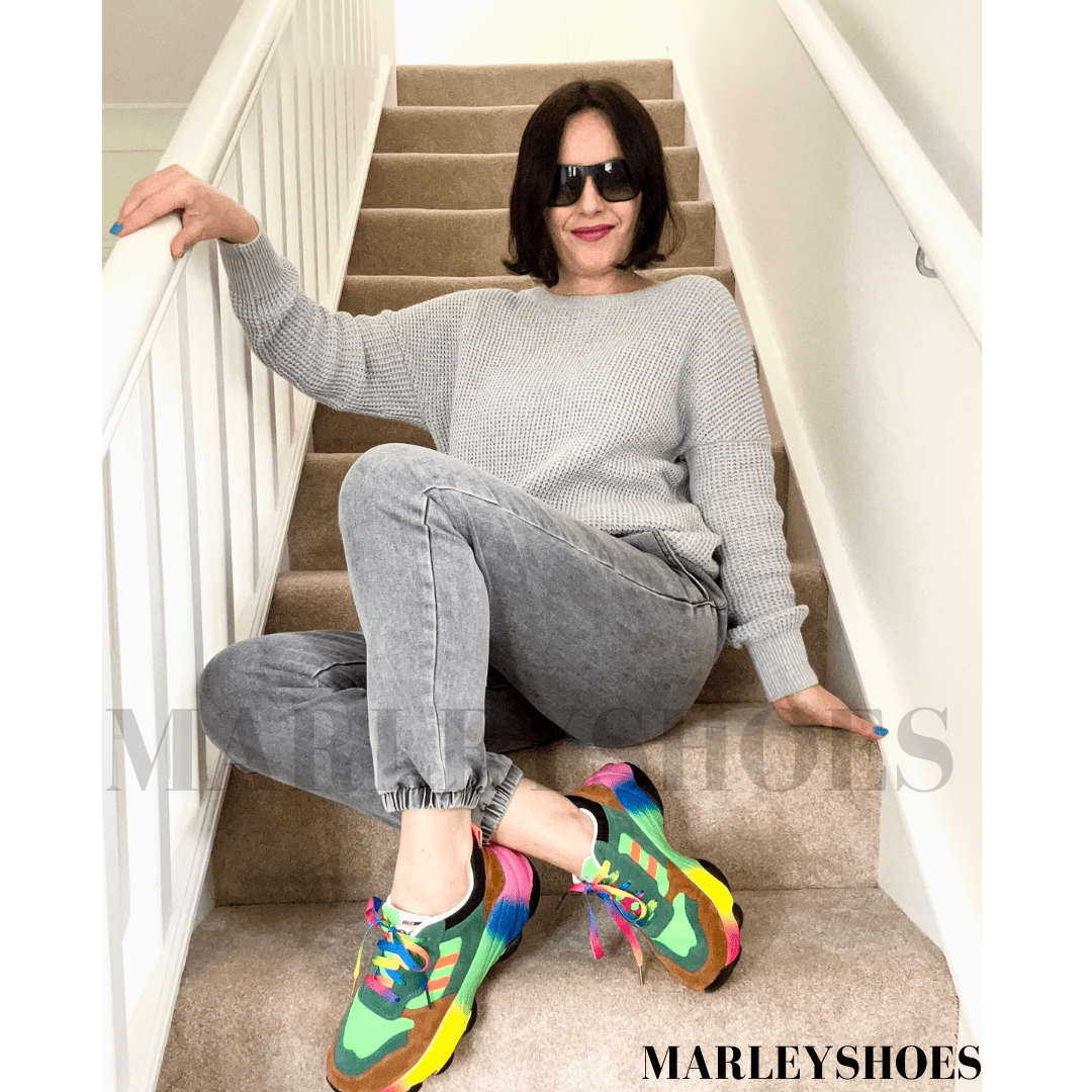 MarleyShoes™ | Orthopaedic Rainbow Shoes