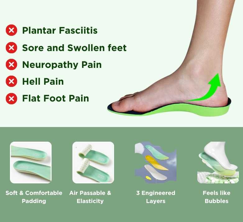 Unisex Orthopedic Insoles