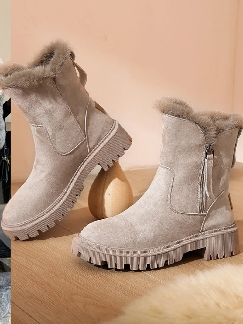 Marley-Shoes™ | Suede Snow Boots