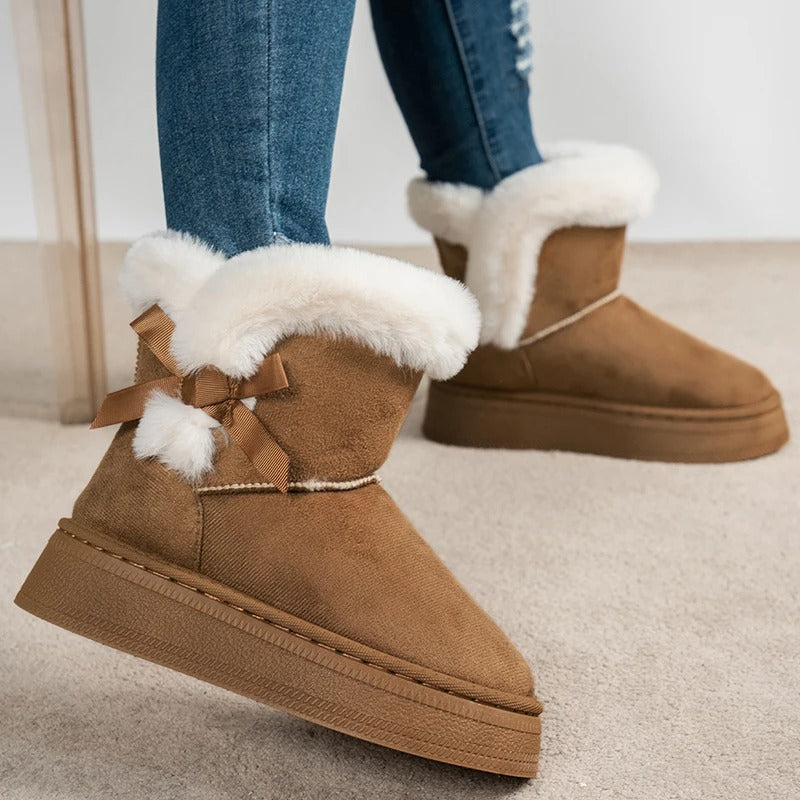 Marley-Shoes™ | Suede Platform Boots