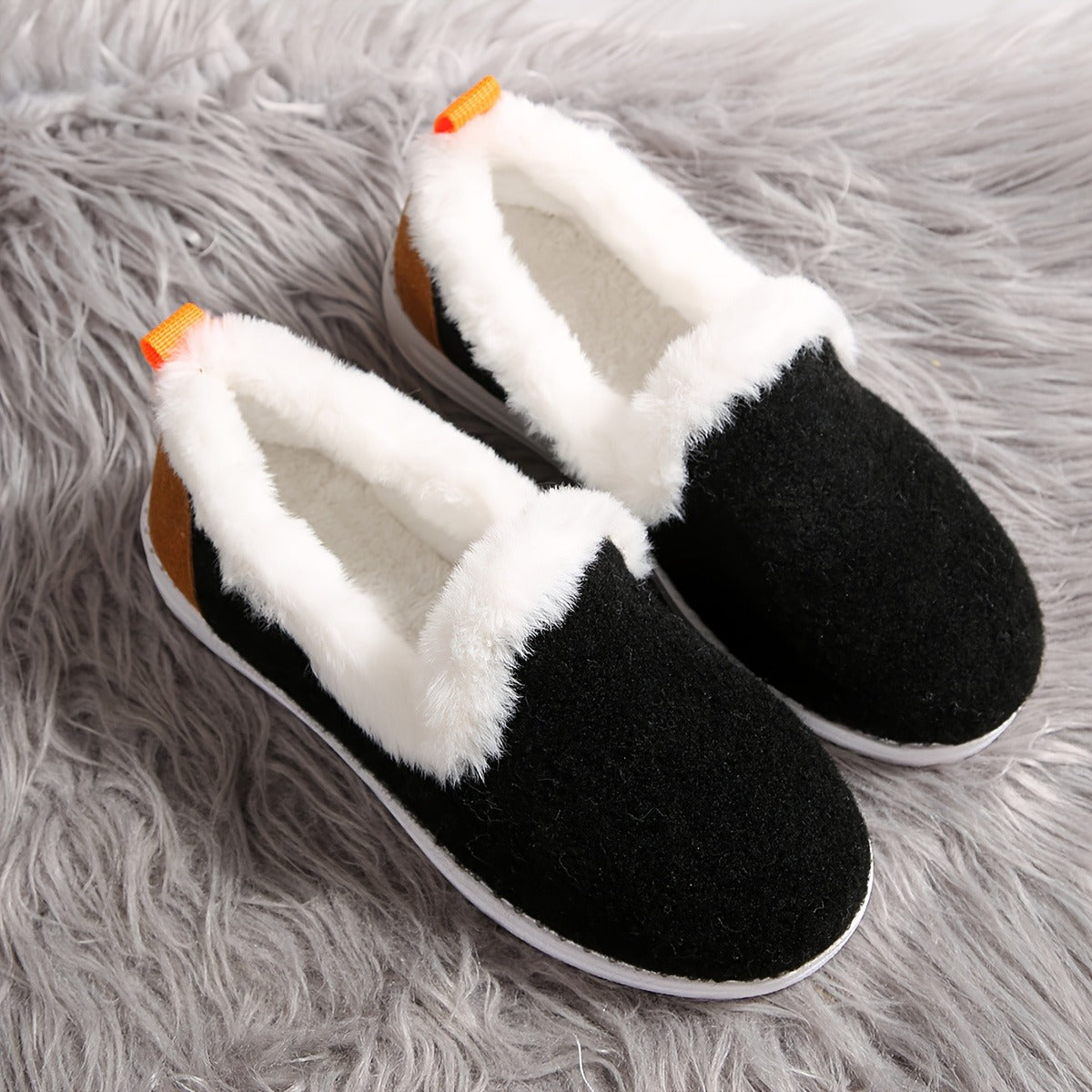 Marley Shoes™ | Women's Winter Plush-Like Loafers