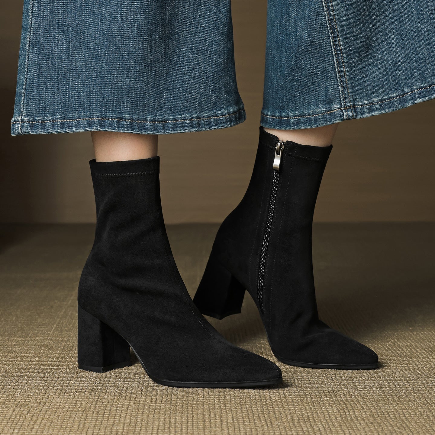 MarleyShoes™ | Suede Knee High Boots