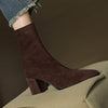 MarleyShoes™ | Suede Knee High Boots