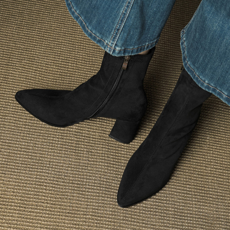 MarleyShoes™ | Suede Knee High Boots
