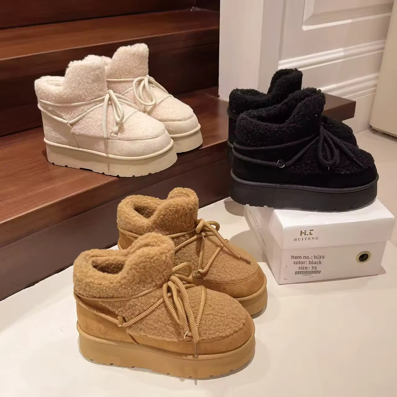 Marley Shoes™ | Fleece Cozy Short Boot - Winter Edition