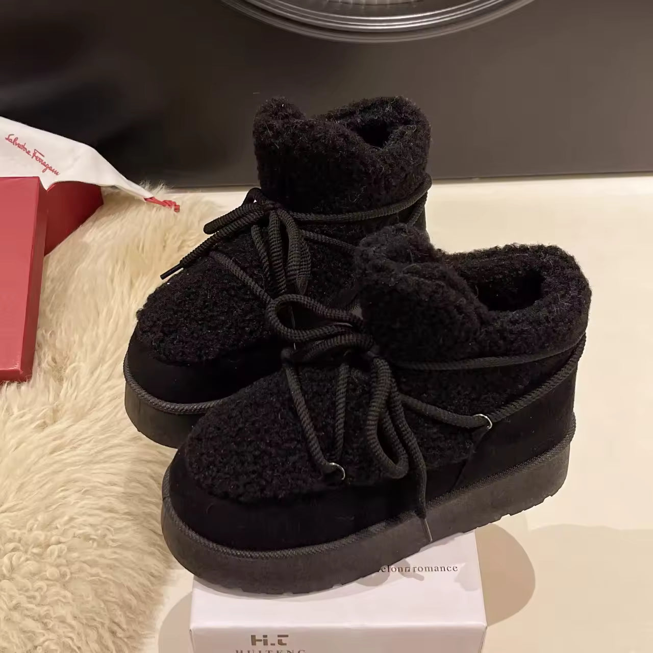 Marley Shoes™ | Fleece Cozy Short Boot - Winter Edition