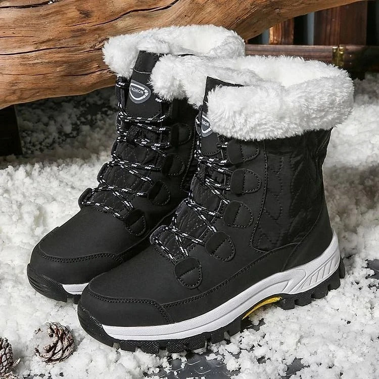 Marley Shoes™ | Women's Mid Calf Waterproof Snow Boots