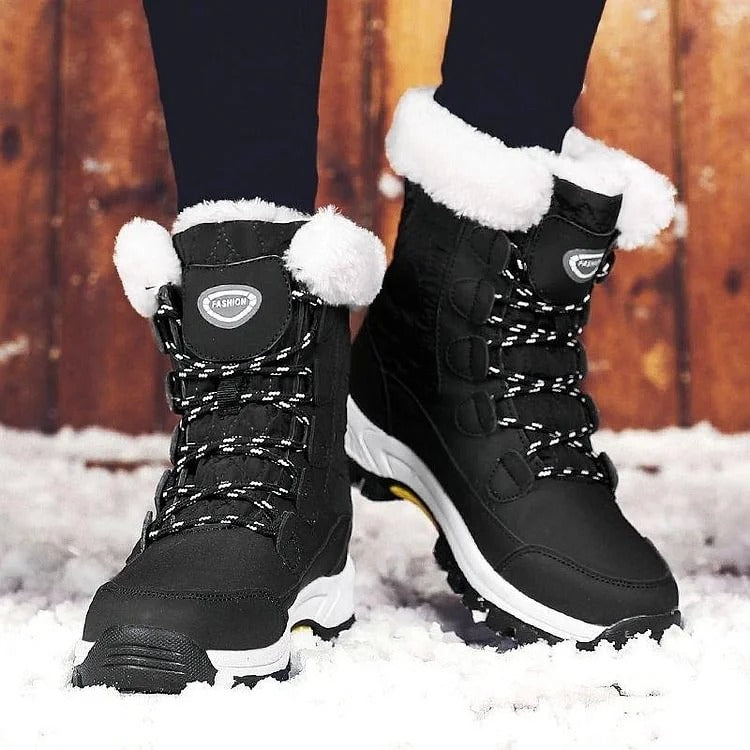 Marley Shoes™ | Women's Mid Calf Waterproof Snow Boots