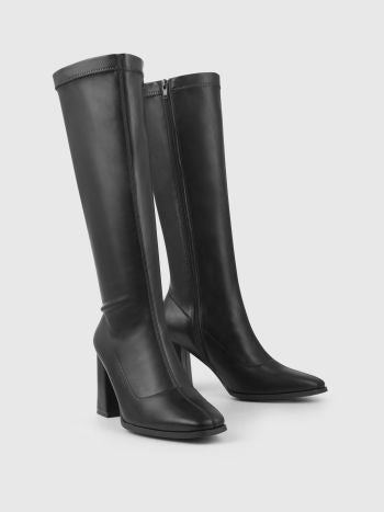 Marley Shoes™ | Black Knee High Boots