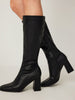 Marley Shoes™ | Black Knee High Boots