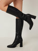 Marley Shoes™ | Black Knee High Boots