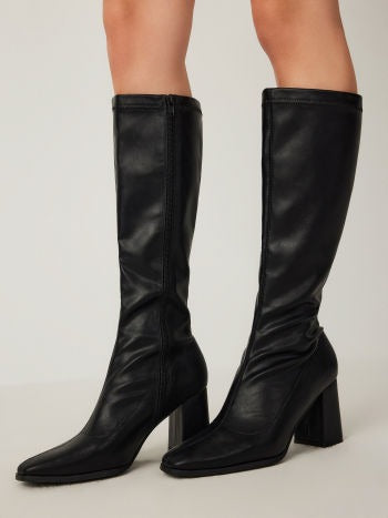 Marley Shoes™ | Black Knee High Boots