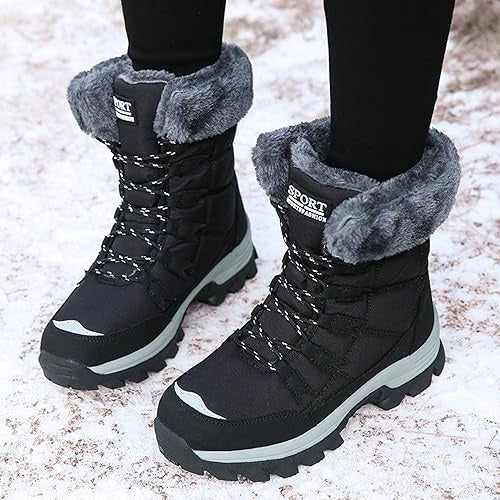 Marley Shoes™ | Women's Mid Calf Waterproof Snow Boots