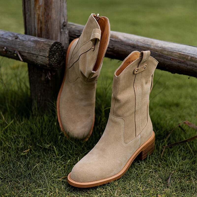 MarleyShoes™ | Leather Knee High Boots