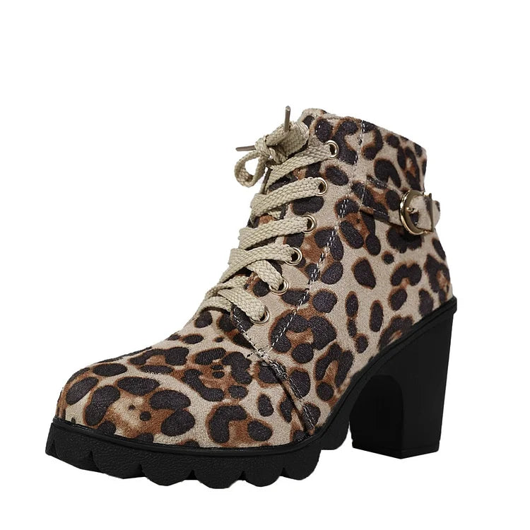 Marley Shoes™ | The Stiletto Lace-Up Ankle Boot