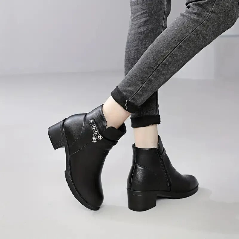 Marley Shoes™ | Black Boots Women