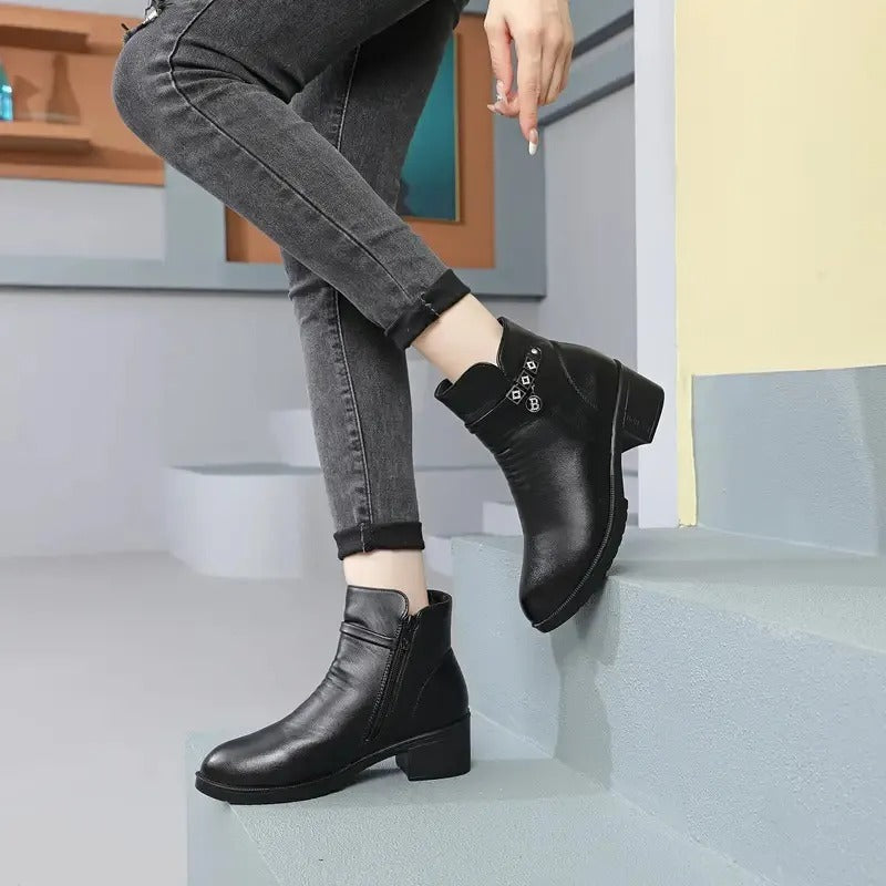 Marley Shoes™ | Black Boots Women