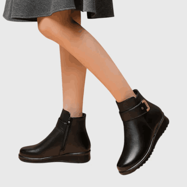 Marley Shoes™ | Black Ankle Boots