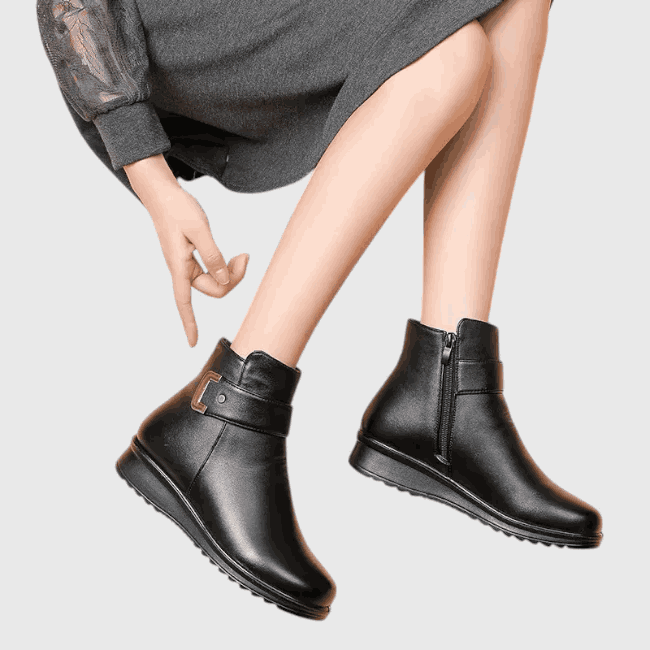 Marley Shoes™ | Black Ankle Boots