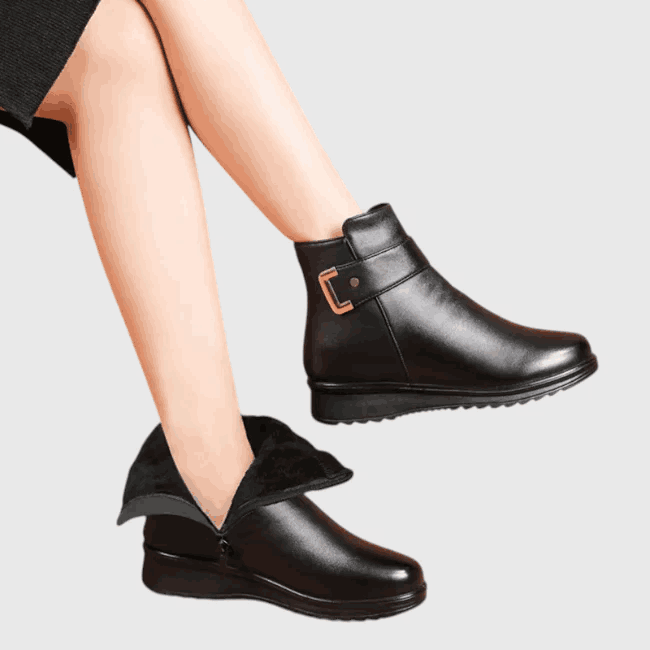 Marley Shoes™ | Black Ankle Boots