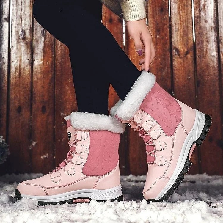 Marley Shoes™ | Women's Mid Calf Waterproof Snow Boots