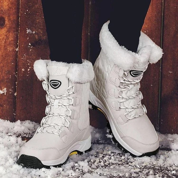 Marley Shoes™ | Women's Mid Calf Waterproof Snow Boots