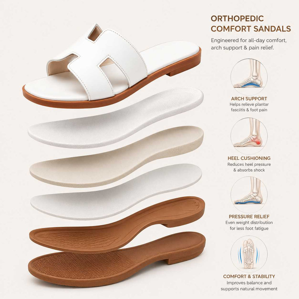 Why Orthopedic Comfort Sandals works?