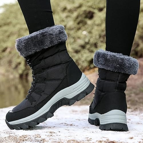 Marley Shoes™ | Women's Mid Calf Waterproof Snow Boots