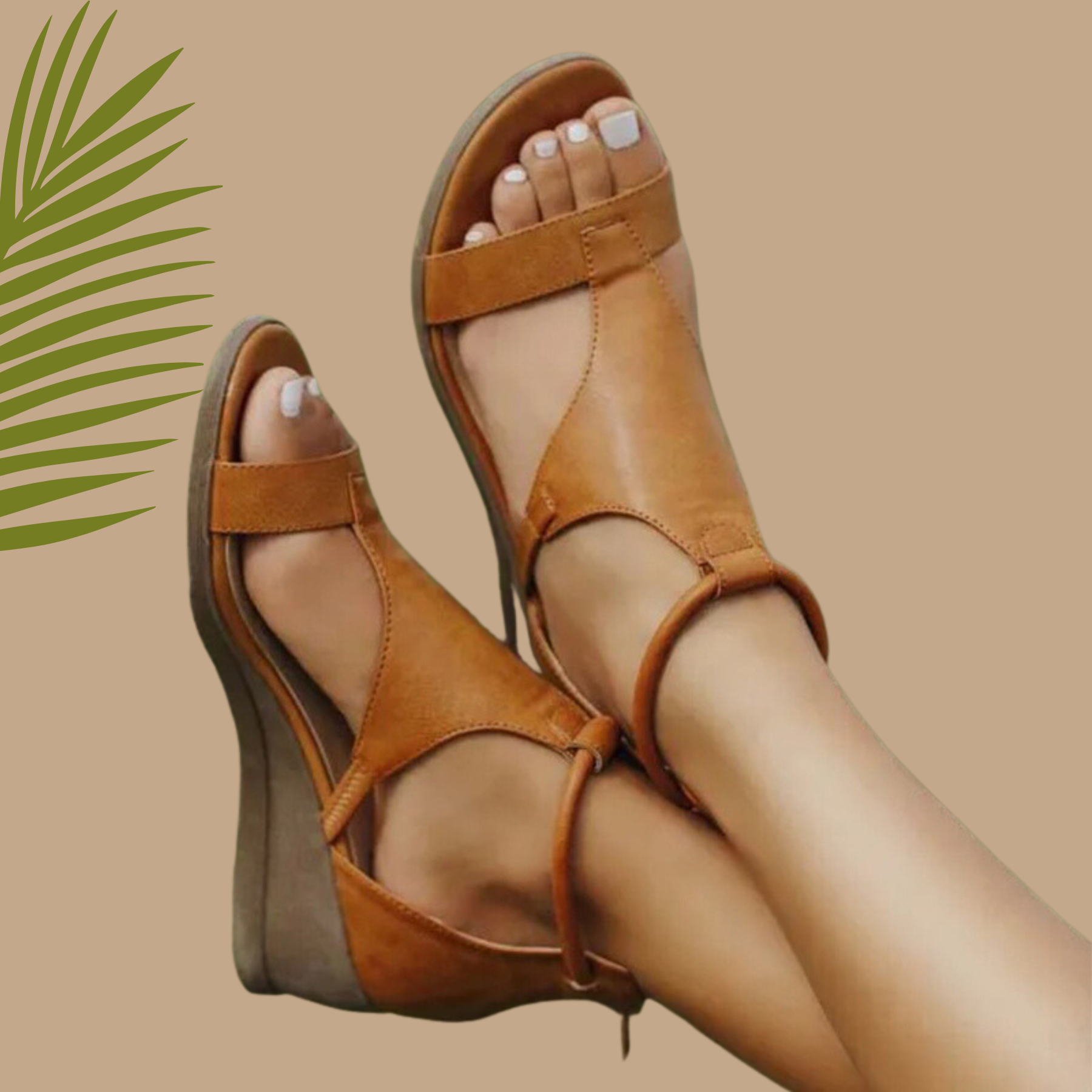 Orthopaedic Leather Sandals- MarleyShoes™