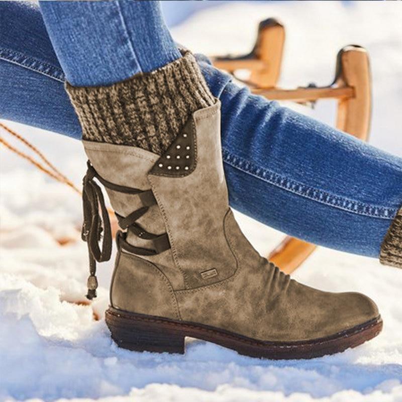 MarleyShoes™ | Warm Winter Ankle Boots