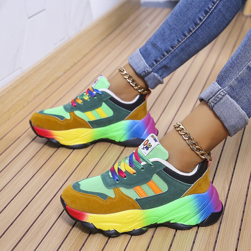 MarleyShoes™ | Orthopaedic Rainbow Shoes