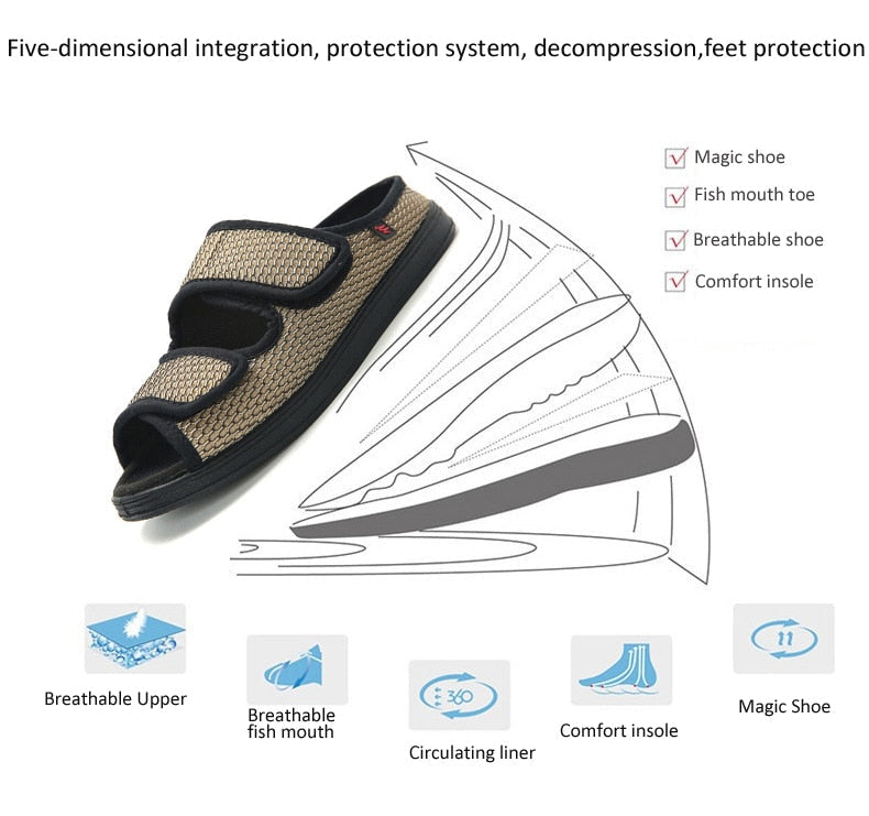 MarleyShoes™ | Extra-Wide Comfort Shoes