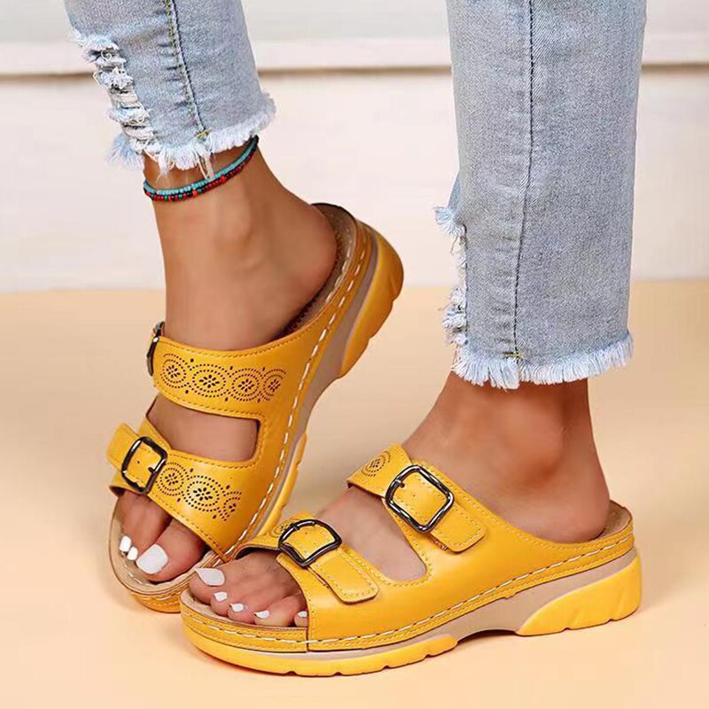 MarleyShoes™ | Comfortable Orthopaedic Sandals For Women (For thick or wide feet, take 1 size up)