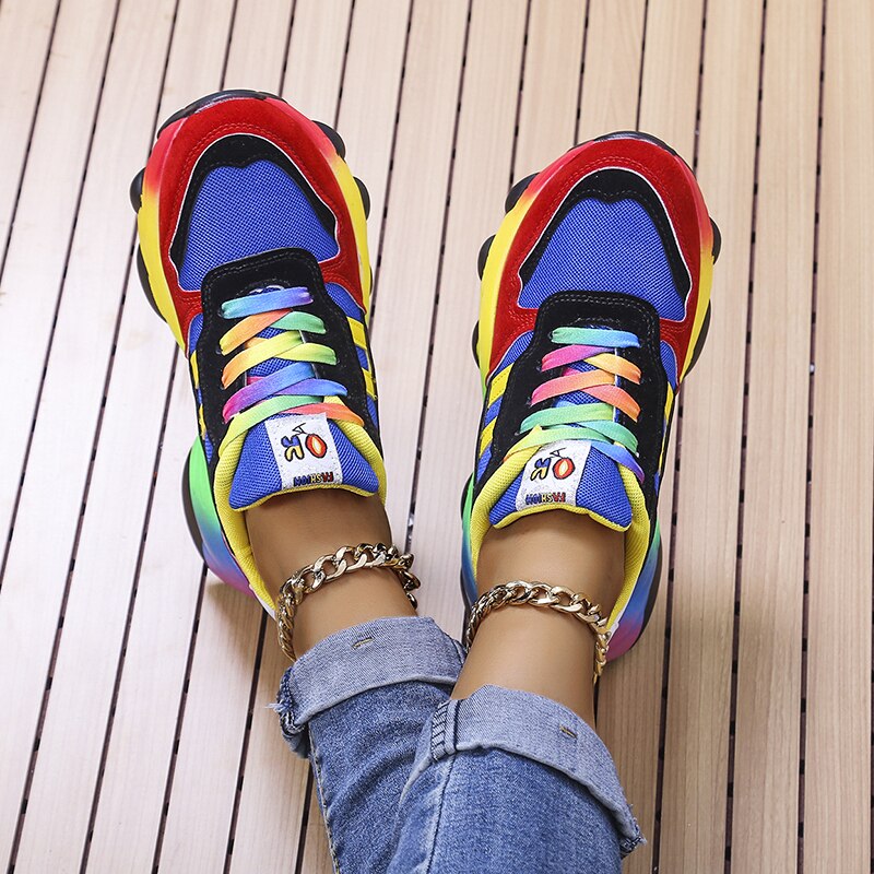 MarleyShoes™ | Orthopaedic Rainbow Shoes