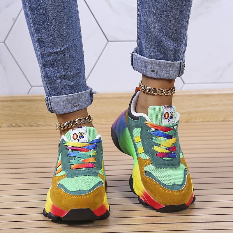 MarleyShoes™ | Orthopaedic Rainbow Shoes