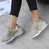 MarleyShoes™| High Wedge Sneakers