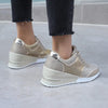 MarleyShoes™| High Wedge Sneakers